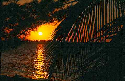 Sonnenuntergang vom Causeway