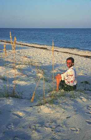 Strandbild mit mir