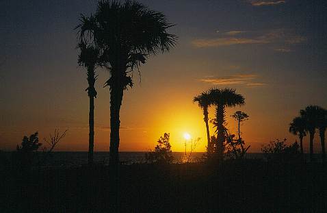 Sunset im Cape Florida State Park